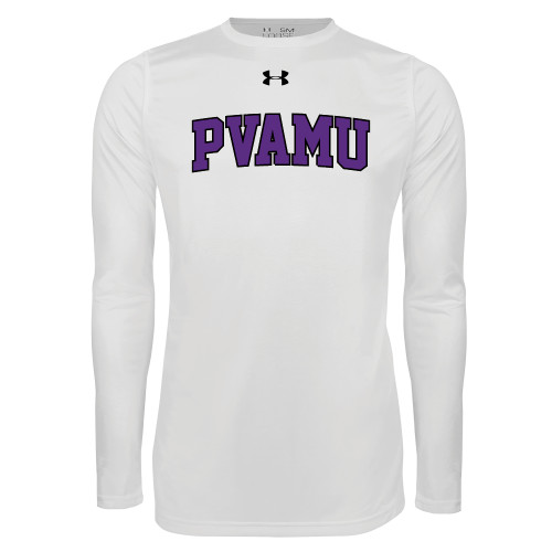 Main Image for  Under Armour White Long Sleeve Tech Tee