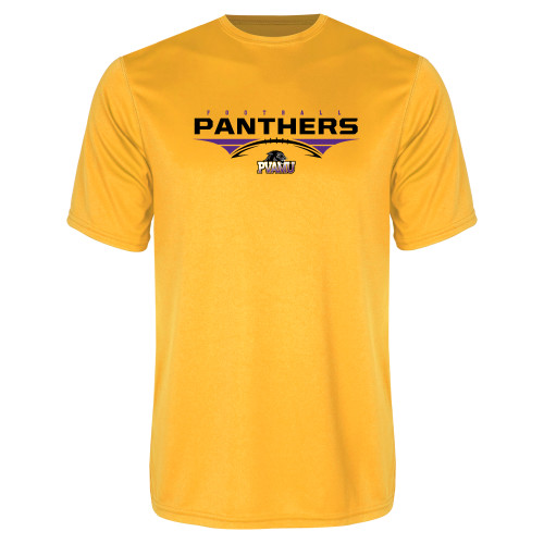  Gold Performance Tee - Football Design