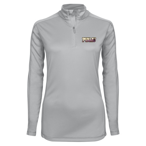  Syntrel Womens Platinum Interlock 1/4 Zip - PVAMU
