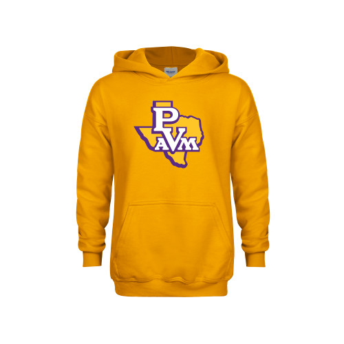  Youth Gold Fleece Hoodie - PVAM Texas