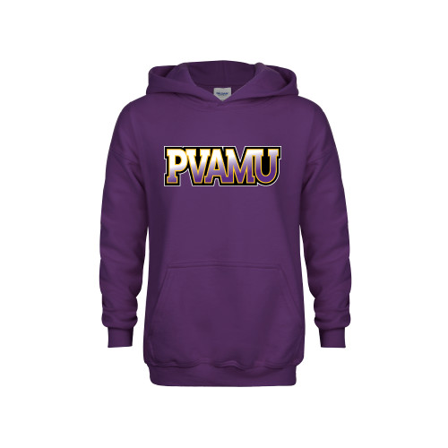  Youth Purple Fleece Hoodie - PVAMU
