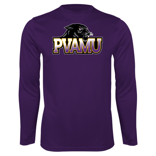 Main Image for  Purple Performance Long Sleeve Shirt