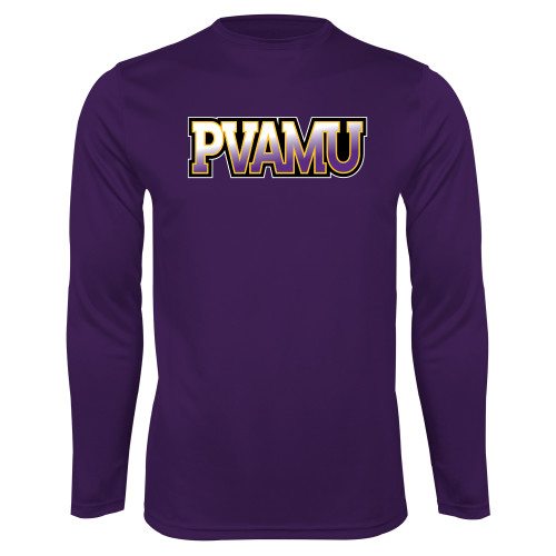 Main Image for  Purple Performance Long Sleeve Shirt