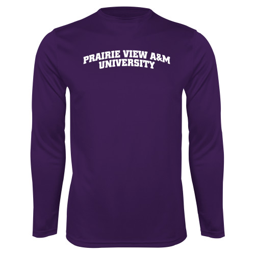 Main Image for  Purple Performance Long Sleeve Shirt