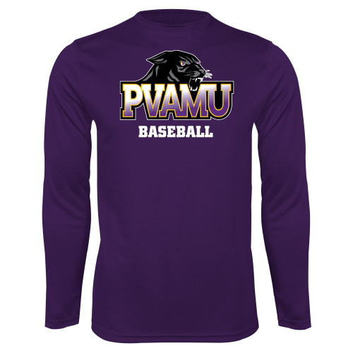 Main Image for  Purple Performance Long Sleeve Shirt