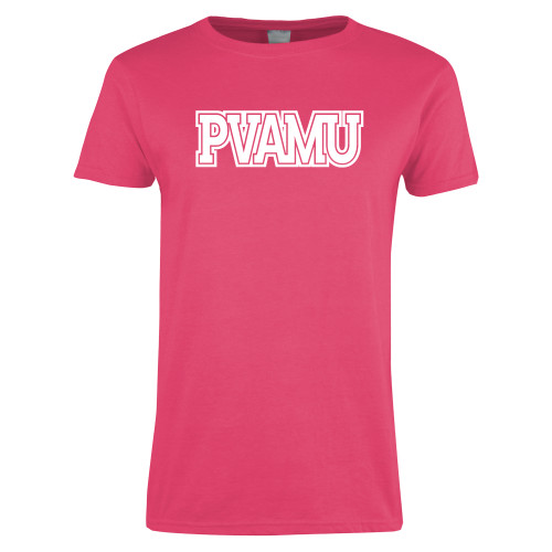 Main Image for  Womens Hot Pink Short Sleeve Tee