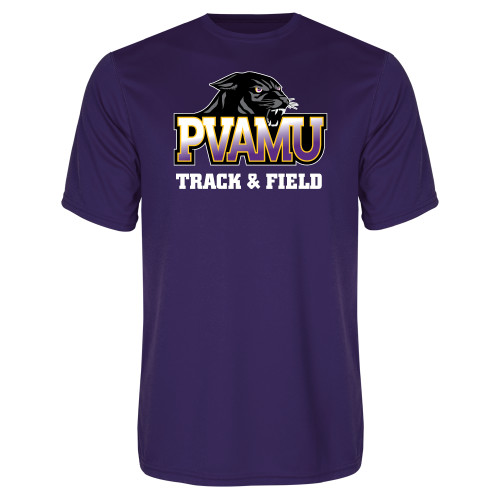  Purple Performance Tee - Track & Field