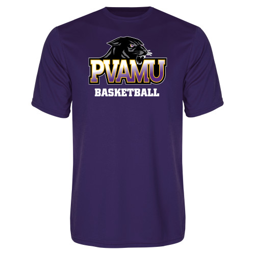  Purple Performance Tee - Basketball