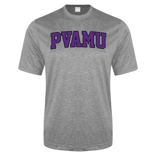  Grey Heather Performance Contender Tee - Arched PVAMU