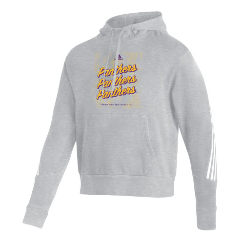  Adidas Medium Grey Heather Pullover Hood - Adidas Arched Est Design PVAMU