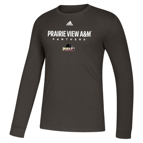  Adidas Storm Grey Fresh Long Sleeve Tee - Adidas Chrome Design PVAMU