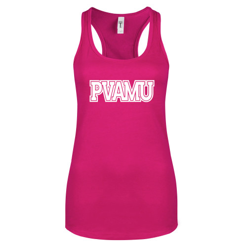 Next Level Ladies Raspberry Ideal Racerback Tank - PVAMU