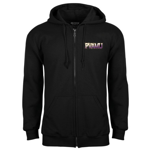  Black Fleece Full Zip Hoodie - PVAMU