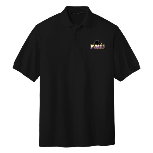  Black Silk Touch Polo - Official Logo