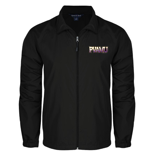  Black Full Zip Wind Jacket - PVAMU