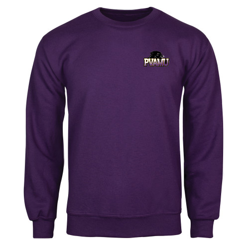 Purple Fleece Crew - Official Logo