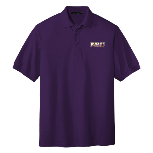  Purple Silk Touch Polo - PVAMU