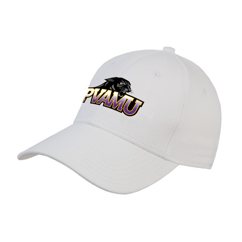  White Structured Adjustable Pro Style Hat - Official Logo