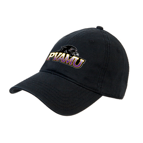  Black Unstructured Adjustable Low Profile Hat - Official Logo