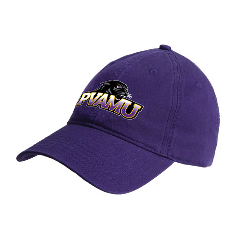  Purple Unstructured Adjustable Low Profile Hat - Official Logo