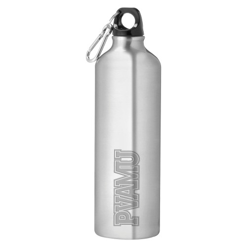  Venture Aluminum Silver Bike Bottle 26oz - PVAMU Engraved