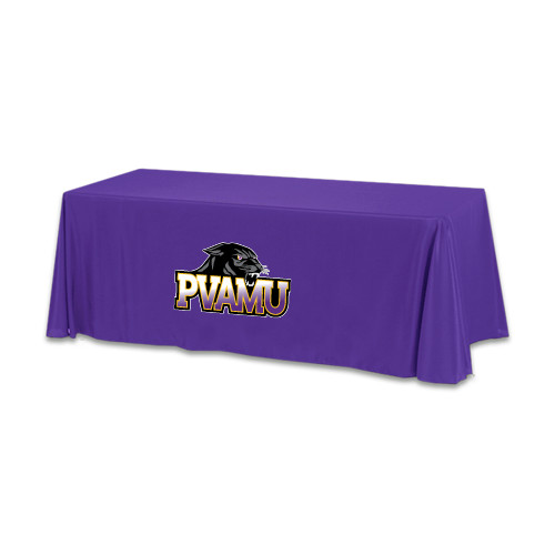  Purple 6 foot Table Throw - Official Logo