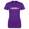 Thumbnail image for  Next Level Womens Purple Boyfriend Tee