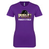 Thumbnail image for  Next Level Womens Purple Boyfriend Tee