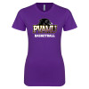 Thumbnail image for  Next Level Womens Purple Boyfriend Tee
