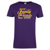 Thumbnail image for  Womens Purple Short Sleeve Tee