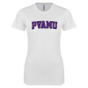 Thumbnail image for  Next Level Womens White Boyfriend Tee