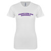 Thumbnail image for  Next Level Womens White Boyfriend Tee
