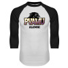 Thumbnail image for  White/Black Raglan Baseball T Shirt