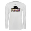 Thumbnail image for  Under Armour White Long Sleeve Tech Tee