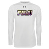 Thumbnail image for  Under Armour White Long Sleeve Tech Tee