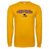Thumbnail image for  Gold Long Sleeve T Shirt