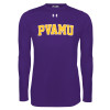 Thumbnail image for  Under Armour Purple Long Sleeve Tech Tee