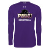 Thumbnail image for  Under Armour Purple Long Sleeve Tech Tee