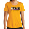 Thumbnail image for  Womens Gold Performance Short Sleeve Tee