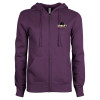 Thumbnail image for  ENZA Womens Purple Fleece Full Zip Hoodie