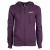 Thumbnail image for  ENZA Womens Purple Fleece Full Zip Hoodie