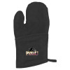 Thumbnail image for  Quilted Canvas Black Oven Mitt