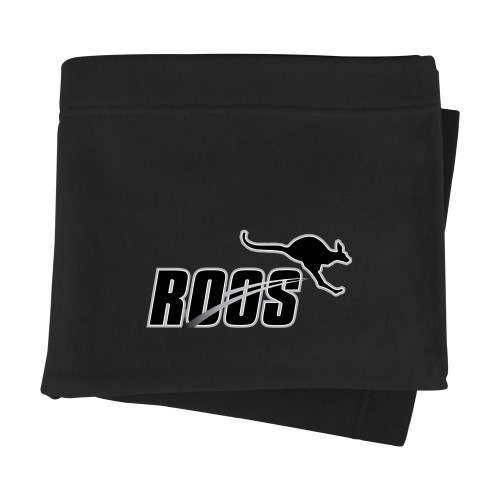  Black Sweatshirt Blanket - Roos