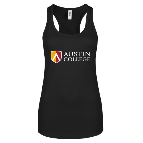  Next Level Womens Black Racerback Tank  - Institutional