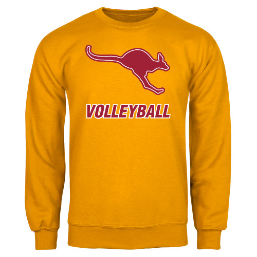  Gold Fleece Crew - Volleyball