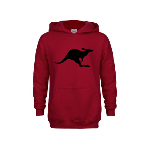  Youth Cardinal Fleece Hoodie - Name of logo here with 80 characters max