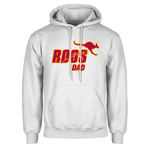  White Fleece Hoodie - Dad