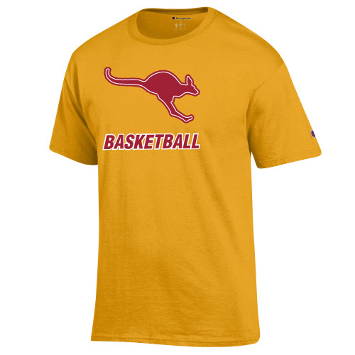  Champion Gold T Shirt - Basketball