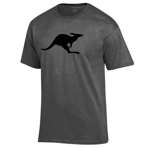  Champion Granite Heather T Shirt - Name of logo here with 80 characters max