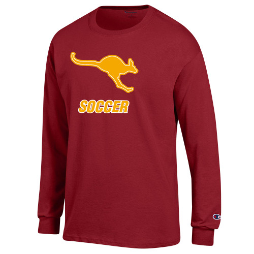 Champion Cardinal Long Sleeve T Shirt - Soccer